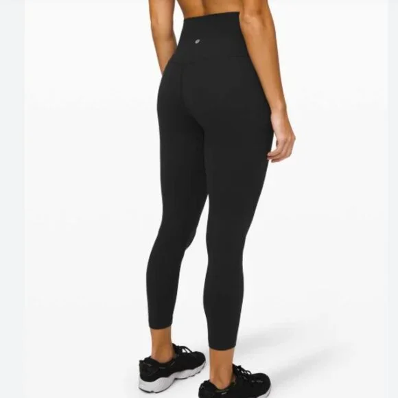 lululemon Align High-Rise Pant 25" - Black Size 8 - Picture 2 of 6